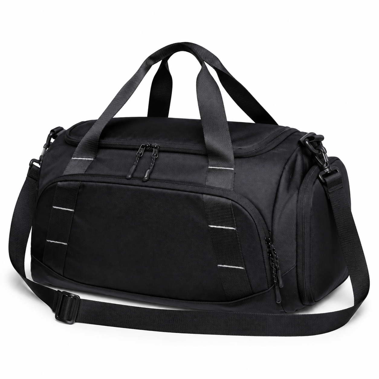 16L Compact Gym Duffle Bag with Shoe Compartment & Wet/Dry Pocket