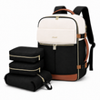 40L Carry-On Travel Backpack with Laptop Compartment & Packing Cubes