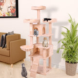 Cat Climbing Frame – Multi-Level Indoor Cat Tree with Scratching Posts, Platforms & Resting Areas