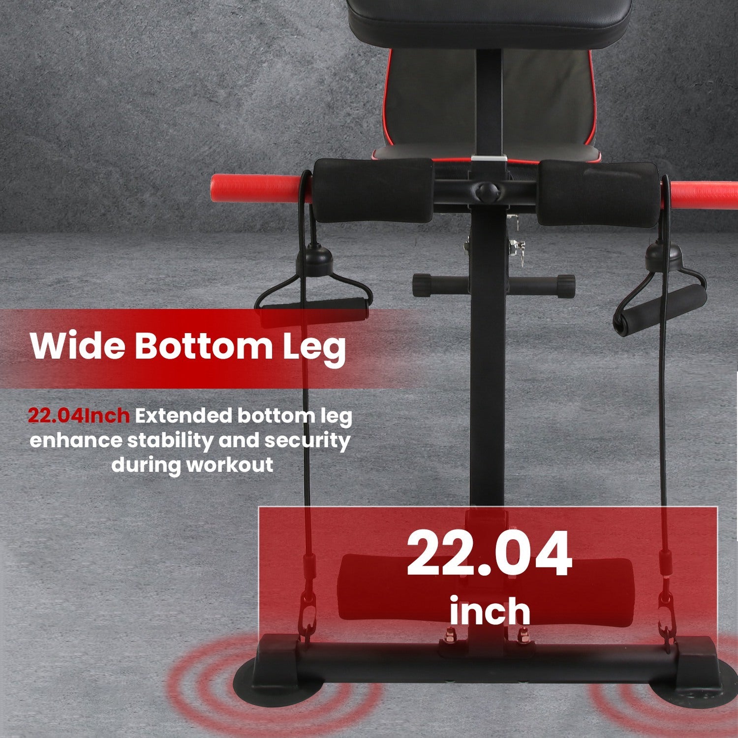 Adjustable Weight Bench with Preacher Curl Pad, Resistance Bands & Leg Extension – Home Gym Workout Bench 🏋️‍♂️🔥