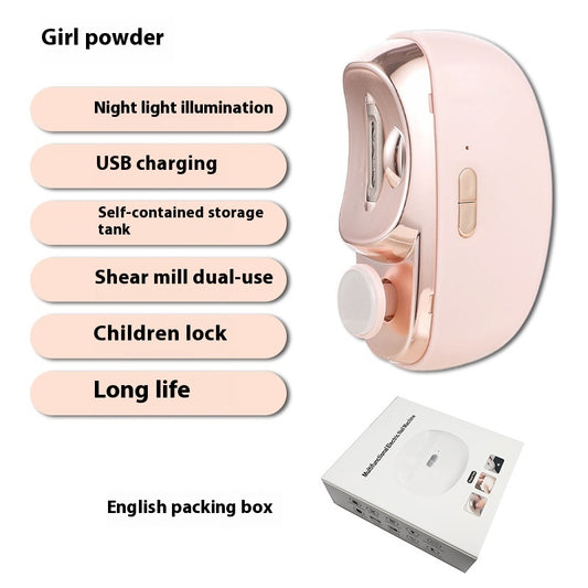 Electric Nail Grinder & Anti-Pinch Nail Clipper – Safe, Multi-Purpose Nail Care Tool for Kids & Adults