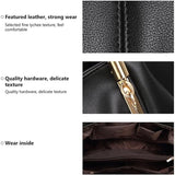 Women’s Large Leather Tote Bag – Shoulder Purse with Top Handle Hobo Handbag