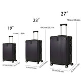 Premium 3-Piece Hard Shell Luggage Set