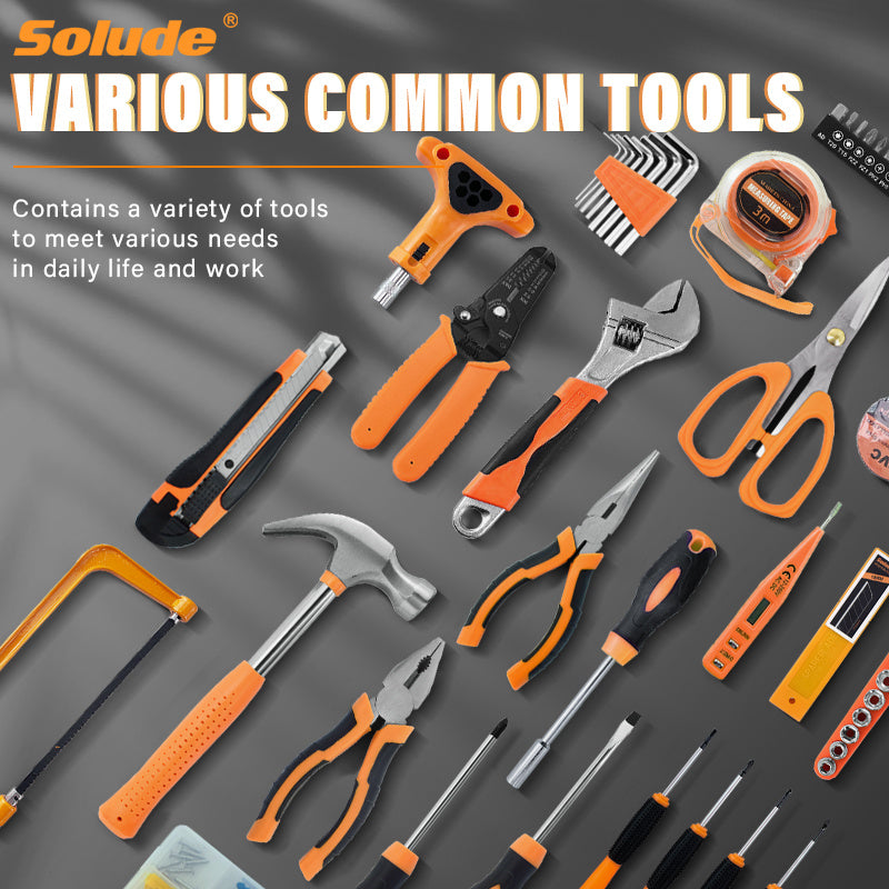 80-Piece Professional Machine Repair Tool Kit