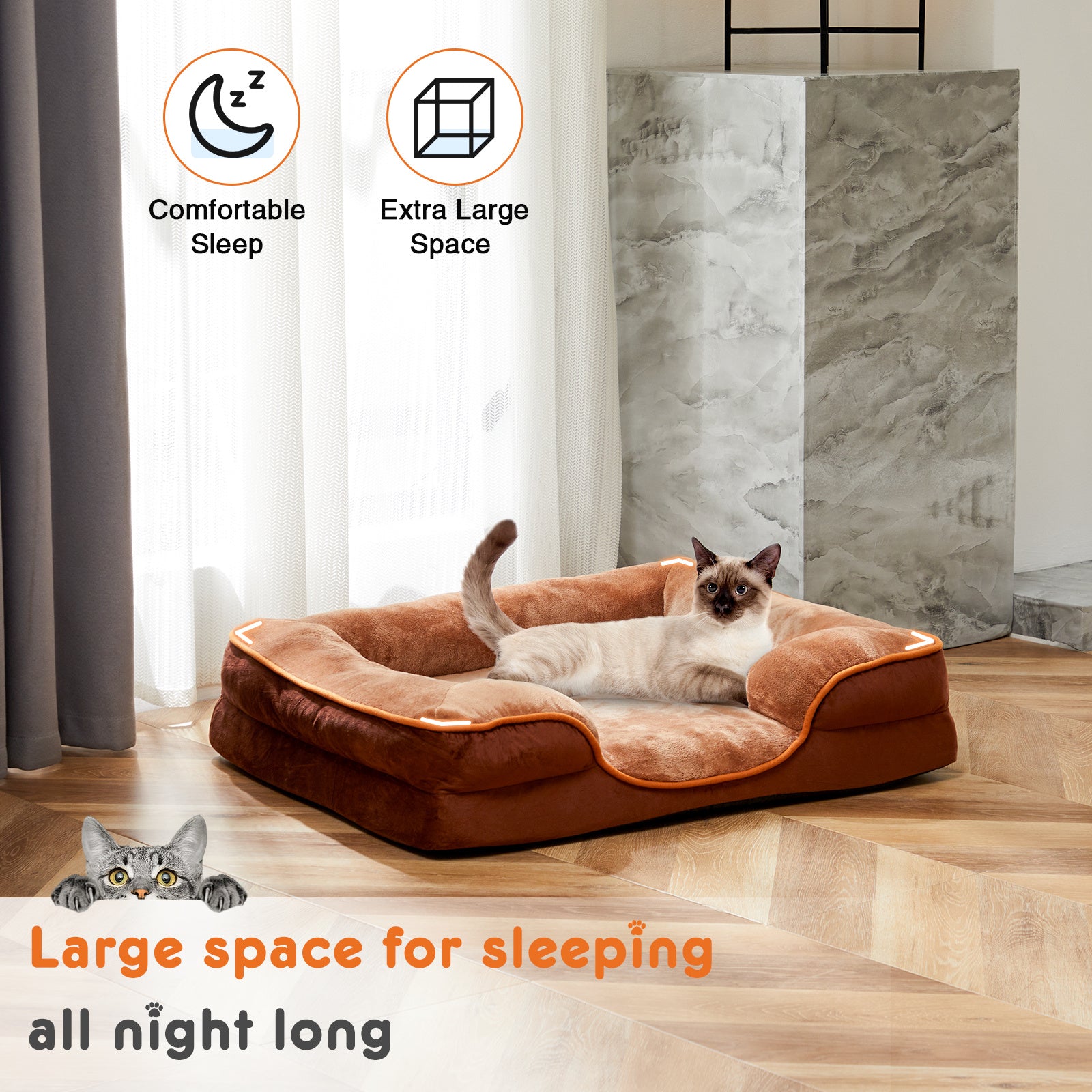 https://www.pulingo.com/products/memory-foam-pet-bed-for-small-dogs-cats-with-washable-removable-cover-non-slip-base-waterproof-liner?utm_source=copyToPasteBoard&utm_medium=product-links&utm_content=web