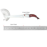 Portable Picnic Straight Knife – Compact Folding Paring Knife with Straight Blade & Ergonomic Handle