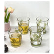 Set of 4 Clear Acrylic Drinking Glasses – Unbreakable Plastic Tumblers, 15 oz