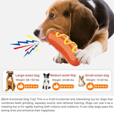 Ppokel Dog Chew Toy – Indestructible Rubber Toy for Aggressive Chewers, Tough Durable Chew Ball for Medium & Large Dogs