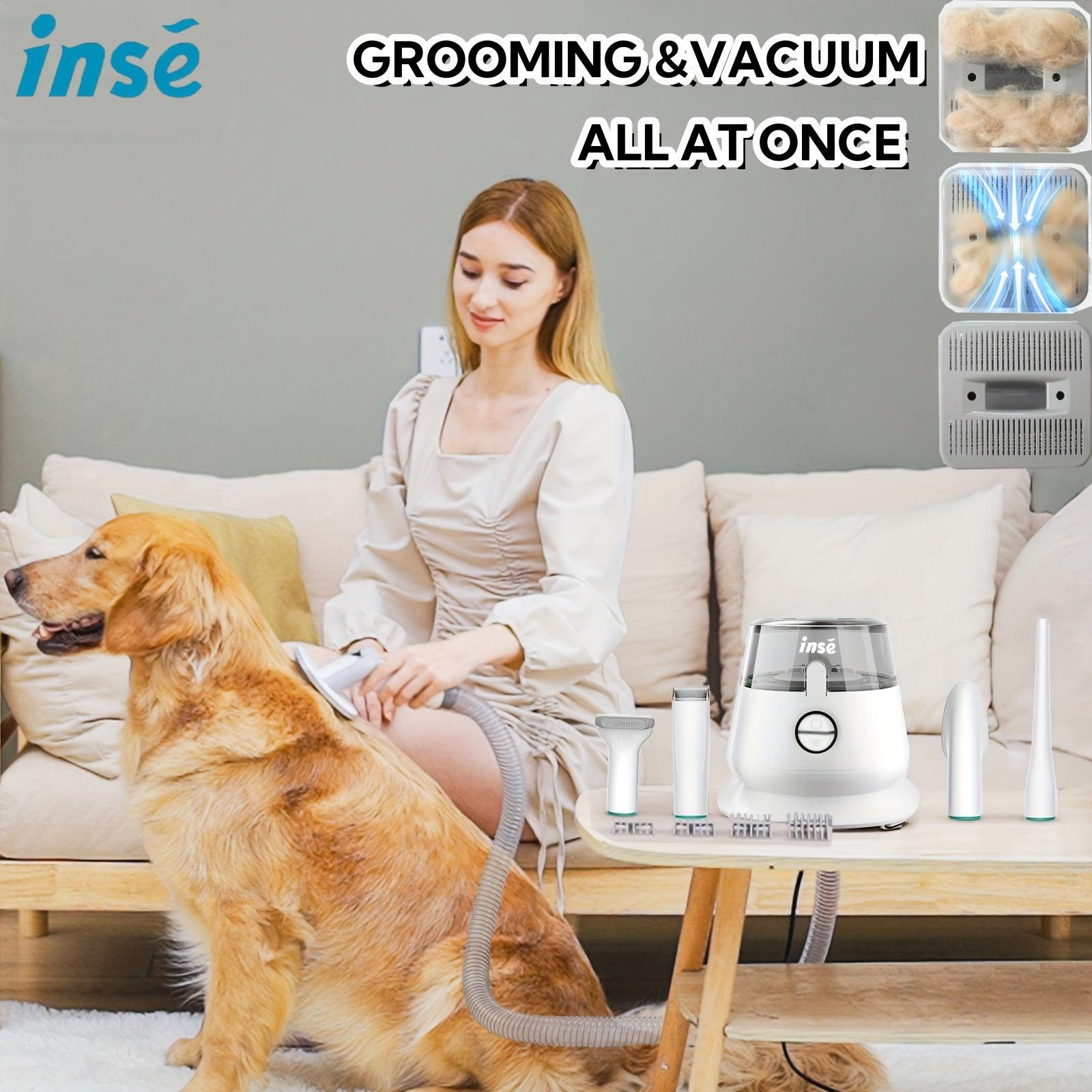 5-in-1 Pet Shaver – Grooming Tool for Cats & Dogs, Hair Cleaning & Trimming - PulinGO