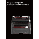 Smart Cat Litter Box with Wide Opening – Automatic Deodorizing, Self-Cleaning & Spacious Design for Multiple Cats