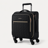 16-Inch Underseat Carry-On Spinner Luggage with TSA Lock & 360° Wheels