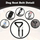 2-Piece Dog Leash Set – Durable Wear-Resistant & Skin-Friendly Material, Perfect for Walking, Training & Travel