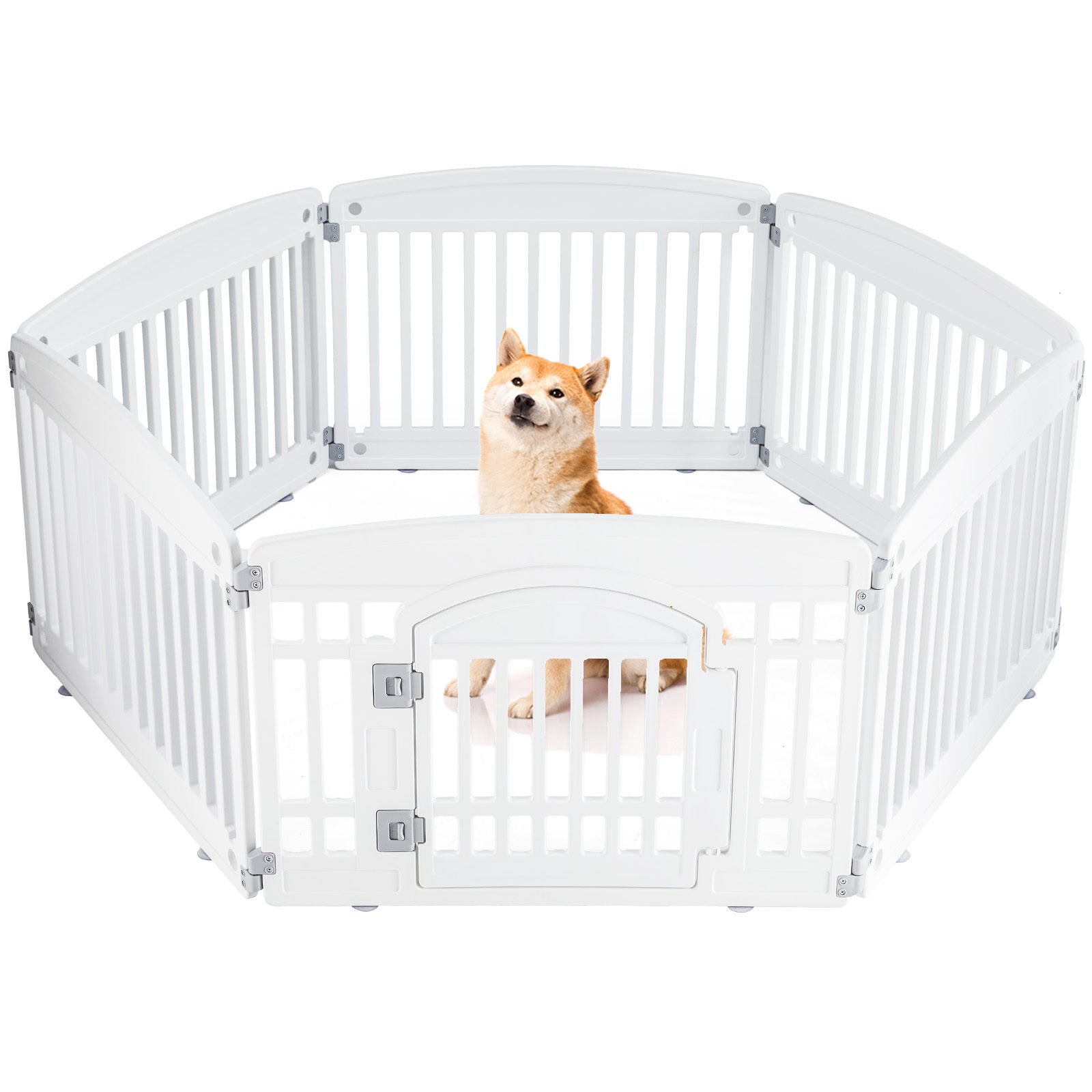 Dog Game Fence – Safe & Reliable Portable Pet Playpen for Indoor and Outdoor Use