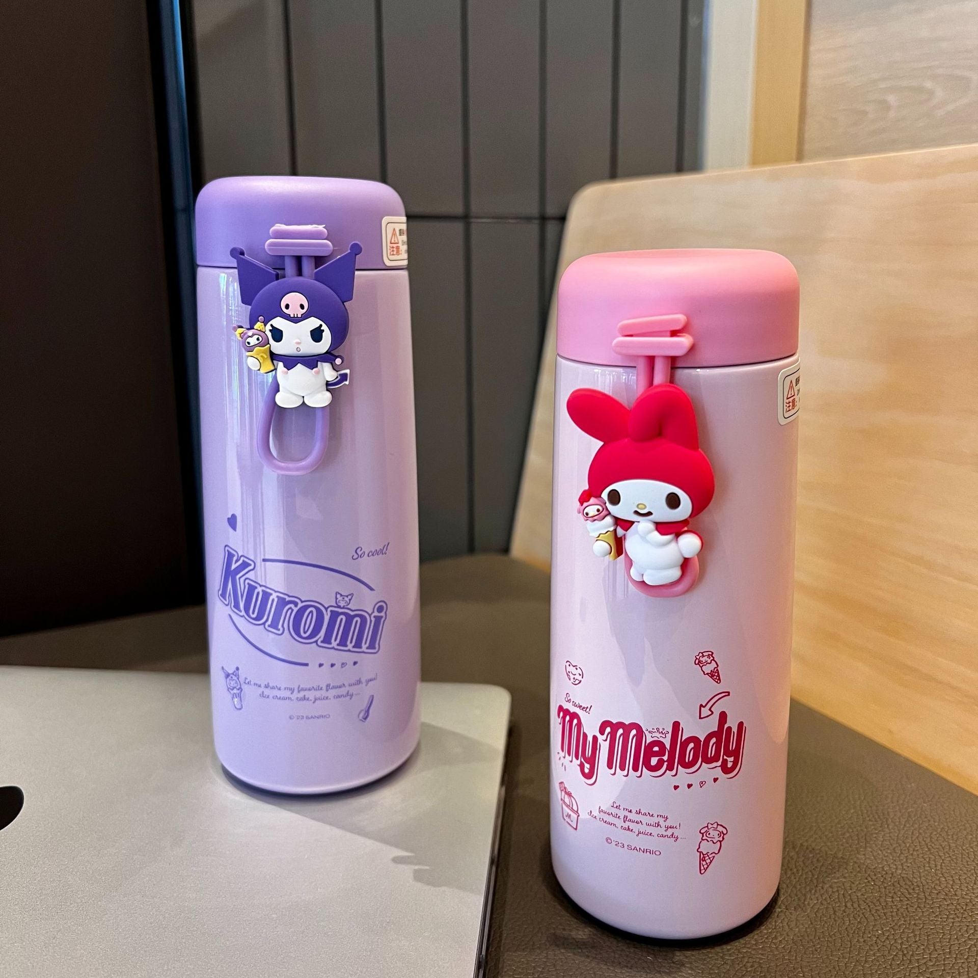 Sanrio Official Insulated Thermos Cup – Double Leak-Proof Tritan Tumbler for Hot & Cold Drinks 🎀✨
