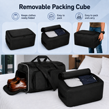 50L Convertible Garment Duffel Backpack with Shoe Compartment