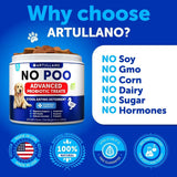 No Poo Chews for Dogs – Coprophagia Stool Eating Deterrent with Probiotics, Enzymes & Digestive Support Supplement