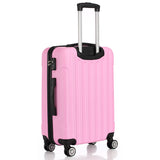 3-in-1 Hard Shell Spinner Luggage Set – Lightweight Travel Suitcases with 360° Wheels (20", 24", 28") – Black