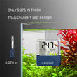 Cherlam LCD Thermometer – Digital Aquarium Temperature Monitor, Accurate Water Temperature Display for Fish Tanks