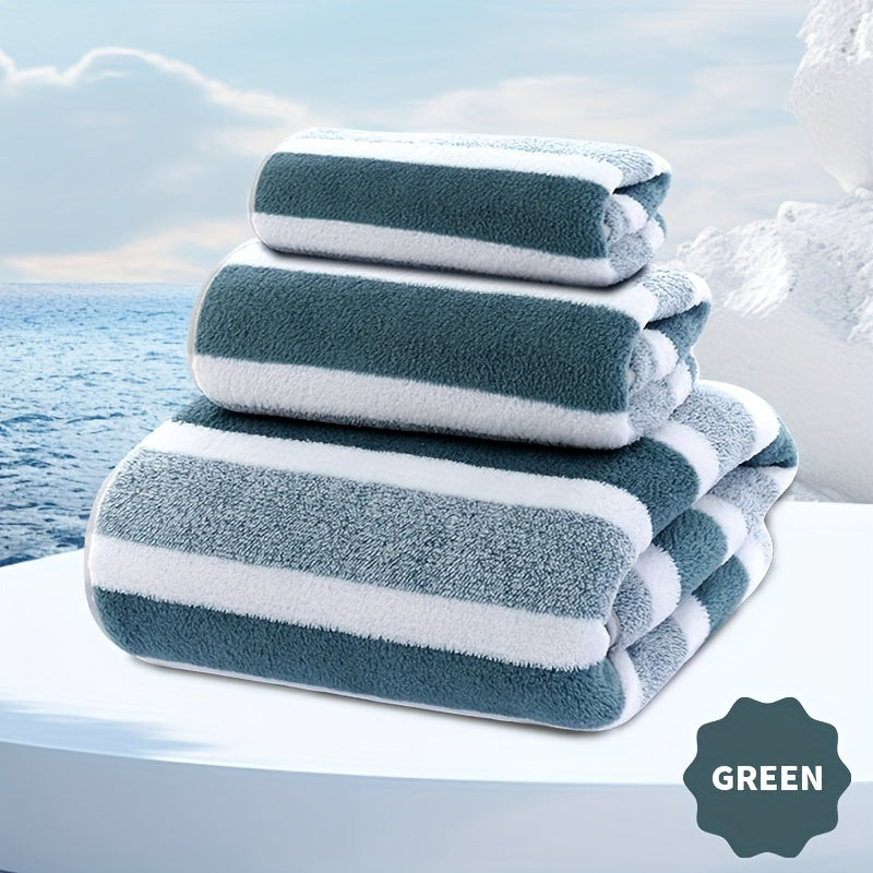3-Piece Towel & Bath Towel Set – Super Soft, Highly Absorbent Towels for Home, Hotel & Spa 🛁✨