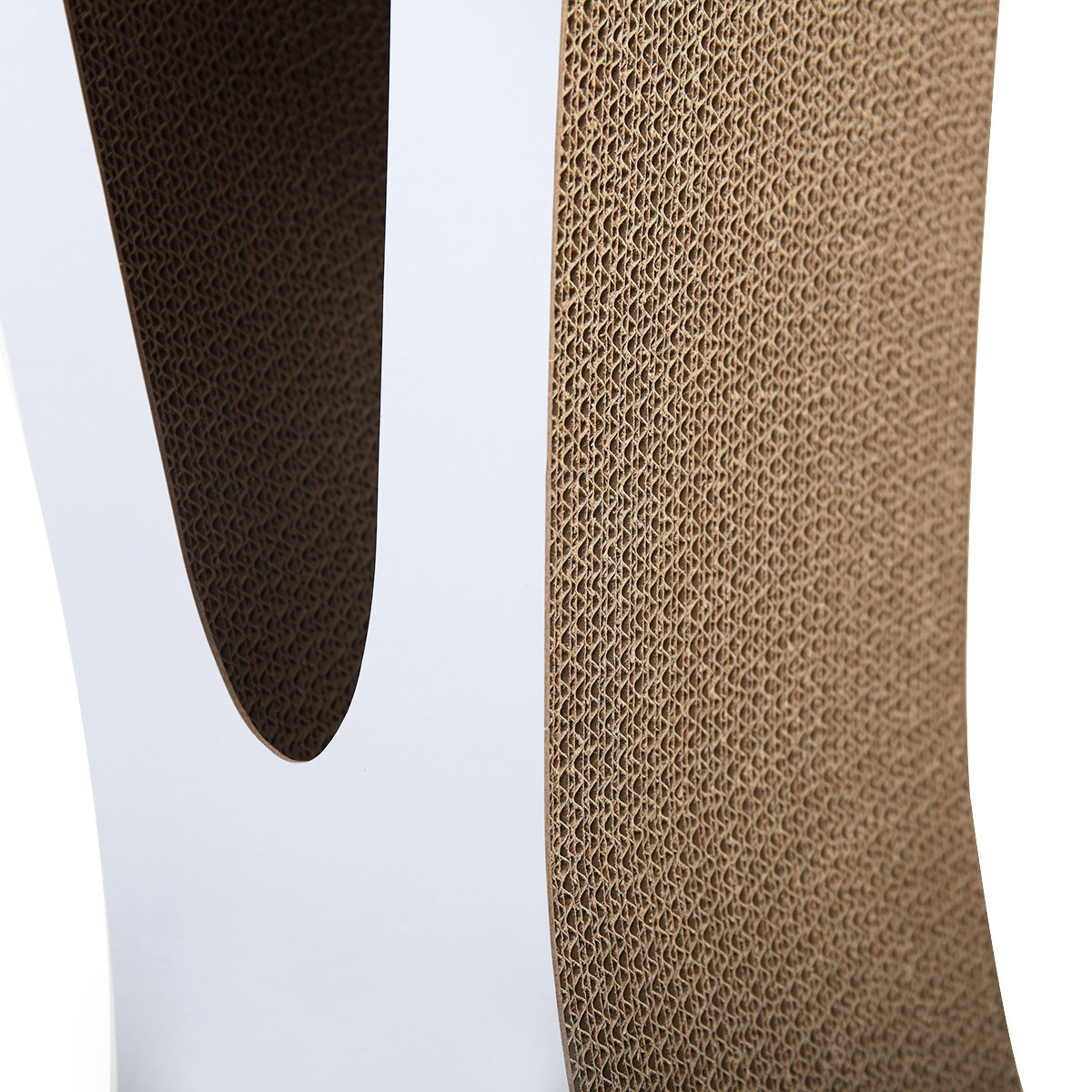 Durable Cat Scratch Board & Toy – Corrugated Cardboard Scratcher with Play Design for Cats & Kittens