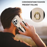 3-in-1 Ring Holder Phone Case with Camera Protection - Magnetic Kickstand Case for iPhone