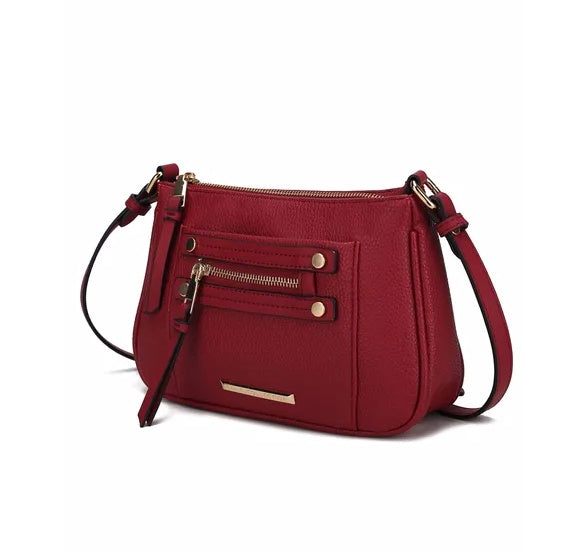MKF Collection Essie Crossbody Handbag – Vegan Leather Women’s Purse by Mia K