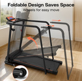 Folding Electric Treadmill Running Machine with LCD Display & Safety Key – Compact Home Fitness Equipment 🏃‍♂️🔥