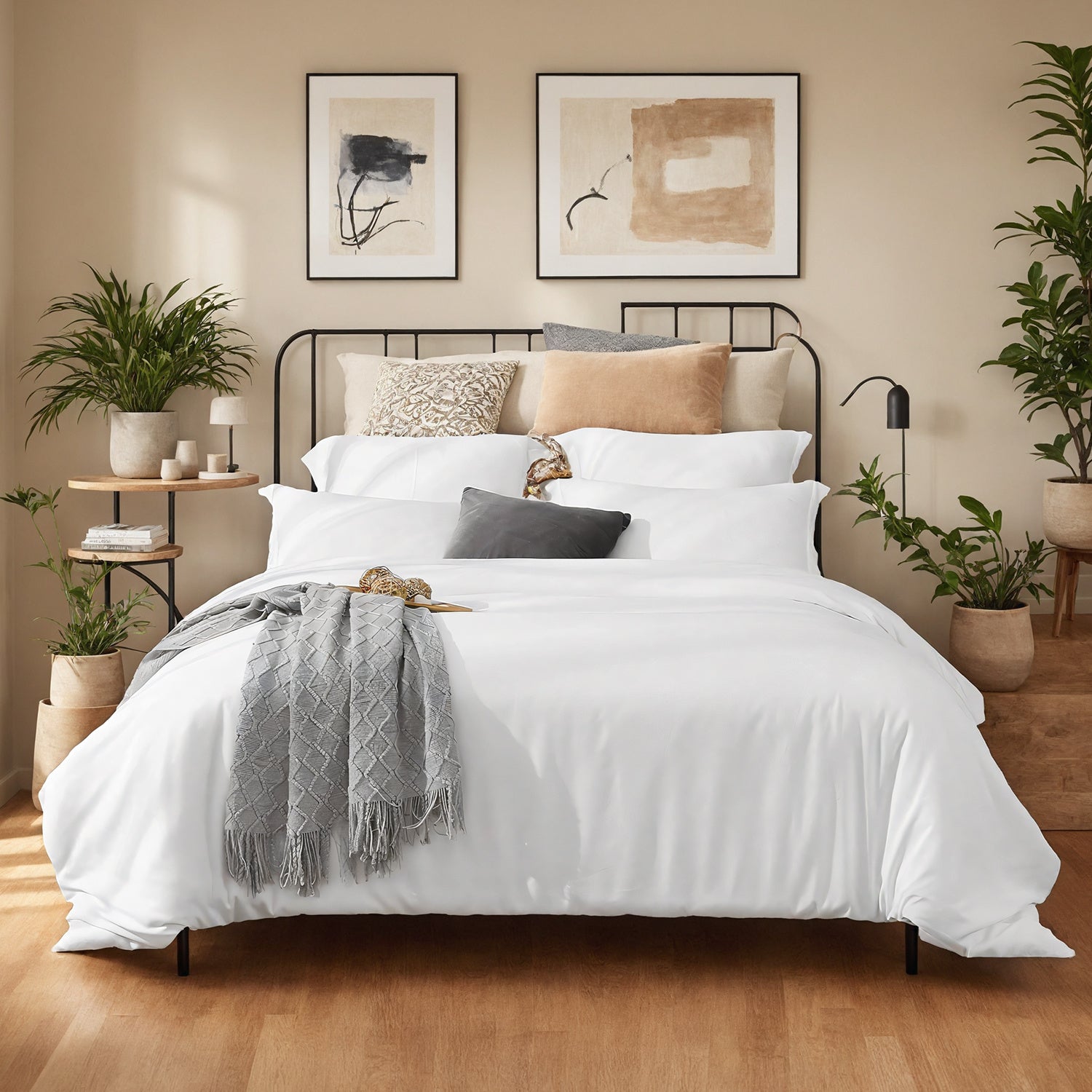 3-Piece Solid Color Quilt Cover Set – Super-Soft Microfiber, Included Quilt Cover & Pillowcase, Hotel-Style Brushed Texture, Pink