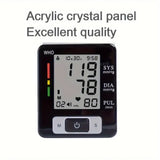 CHANG KUN Premium Wrist Blood Pressure Monitor With Pulse Heart Rate, Blood Pressure Machine With Large LCD Display - Digital Automatic Blood Pressure Wrist Cuff And Carrying Case Included, Health Monitoring For Adult And Old - PulinGO