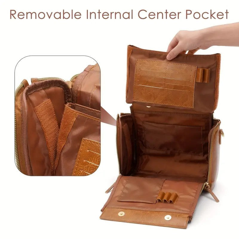 Women’s Multifunctional PU Leather Shoulder Bag 👜 – Elegant Handbag & Tote for Everyday Use