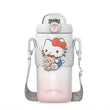 Sanrio Licensed 500 ml Insulated Stainless Steel Bottle – Cute Character Straw Bottle for Travel & Daily Use 🥤🎀