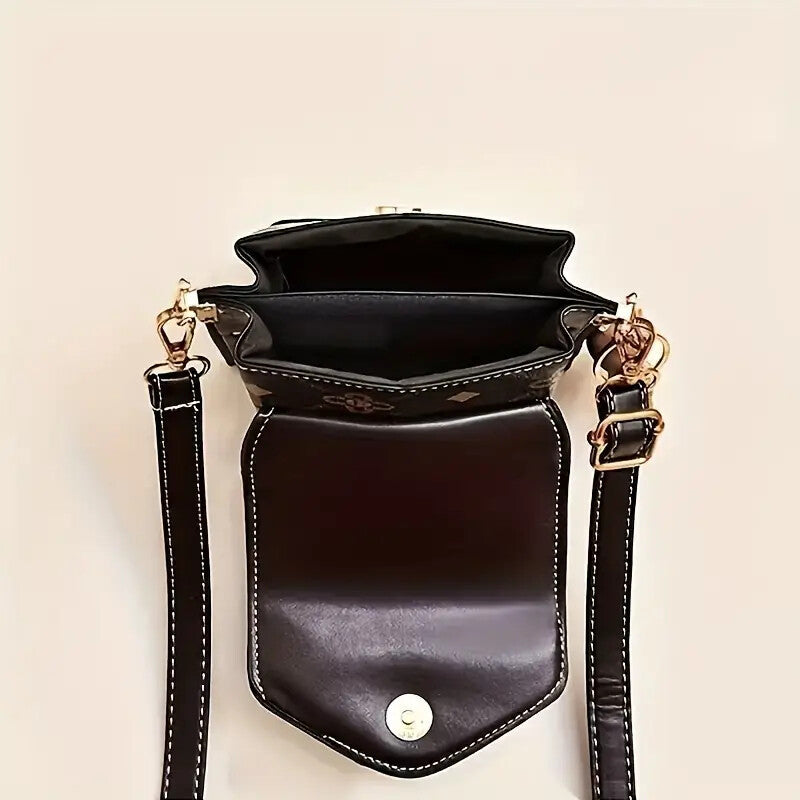 Small Crossbody Phone Bag 📱 Travel Cellphone Wallet & Shoulder Bag – Coffee