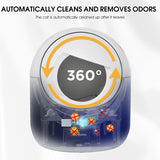Smart Automatic Cat Litter Box – Self-Cleaning with App Controls, 4G WiFi Connectivity & Double Deodorization System