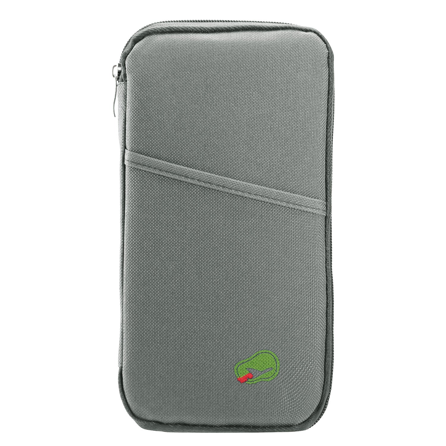 Travel Passport Wallet & Document Organizer 🛂 12-Cell Waterproof ID, Card & Ticket Holder with Zipper Case