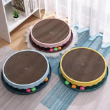 Compass Cat Scratching Post – Interactive Cat Scratcher with Ball Toy & Training Mouse