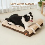 Mewoofun Orthopedic Dog Bed – Large Egg Crate Foam Sofa with Waterproof Lining, Washable Cover & Non-Slip Bottom