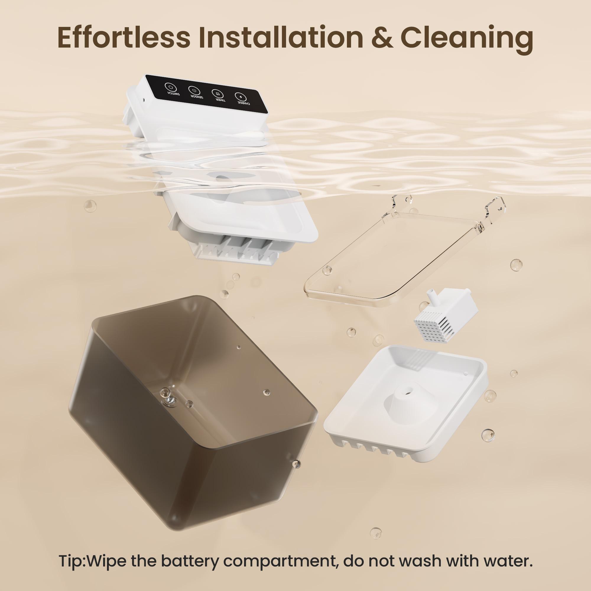 Wired Automatic Pet Fountain – Smart Dog & Cat Water Dispenser with Automatic Sensing Function for Continuous Fresh Hydration