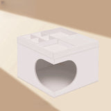 Multifunctional Cat Station – Indoor Cat House & Resting Station for Small & Medium Cats, Living Room or Bedroom Use