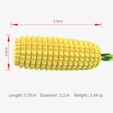 Prokel Dog Chew Toy – Corn Stick Squeaky Rope Toy for Small, Medium & Large Breeds, Durable Dental Health Training Toy