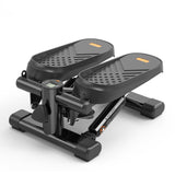 Mini Stepper with Resistance Bands & LCD Monitor | 330 lbs Capacity Compact Home Office Cardio Machine 🏠🔥