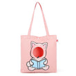 Animal-Shaped Canvas Shoulder Pet Bag – Cute Carrier with Head Opening for Small Dogs & Cats
