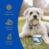 Bark and Meow Probiotics for Dogs & Cats – 7 Tailored Strains with Prebiotics, Pumpkin & Carrot