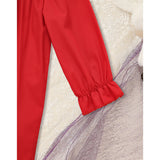 Baby Boy & Girl Casual Heart Jumpsuit – Valentine’s Day Paper Airplane XOXO Trendy Outfit