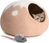 https://www.pulingo.com/products/mewoofun-handmade-wool-cat-cave-bed-natural-felt-hideaway-house-for-indoor-cats-kittens-breathable-warm-pet-bed-grey-medium?utm_source=copyToPasteBoard&utm_medium=product-links&utm_content=web