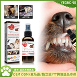 Pet Oral Cleaning Spray – Prevents Plaque & Tartar, Freshens Breath with Gentle Herbal Formula