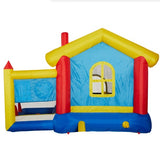 8‑in‑1 Inflatable Bounce House – Kids Play Center with Blower, Basketball Hoop, Ocean Balls, Ring Toss & Sticky Ball Game