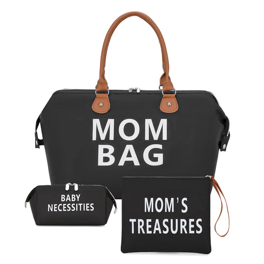 Women’s Weekender Travel Duffel Bag – 3PCS Set Carry-On Tote, Gym & Mom Bag