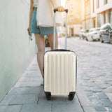 2-Piece Carry-On Luggage Set (20" & 14") - Expandable Hardshell Spinner with Personal Tote Bag