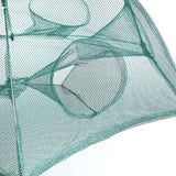 Foldable Fishing Bait Trap - 6-Hole Automatic Net for Shrimp, Crab, Minnow & Crawfish