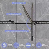 150″ Adjustable Safety Gate with 6 Panels – Steel Barrier for Stairs, Pets & Restricted Areas